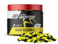 Przynęty Match Pro Top Worms Wafters 3D Duo 8mm - Scopex