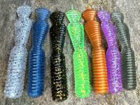 Soft Baits Great Fish GF2 Leech MIX 60mm 1.8g - no scent -  multicolor I