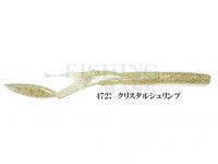 Soft Baits Keitech Neco Camaron 5.5 cala | 139 mm - 472S  Crystal Shrimp