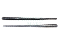 Soft Baits Live Target Finesse Tail Worm 11.4cm - Black/Silver
