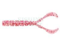 Soft Baits Mustad AJI Worm Chiki-Chiki 1.7" 4.3cm - Clear Red Glitter