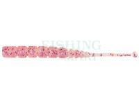 Soft Baits Mustad AJI Worm Plu-Plu 2" 5cm - Clear Red Glitter