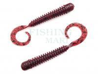 Soft Baits Noike Ring curly 3inch 76mm - #103 Dark Red