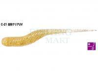 Soft Baits Tict Gyopin 1.7 inch - C-21 Gold powder clear UV