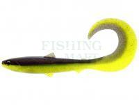 Przynęty miękkie Westin BullTeez Curltail 10cm 6g - Black/Chartreuse