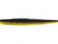 Soft Baits Westin Ned Worm 11cm 7g - Black/Chartreuse