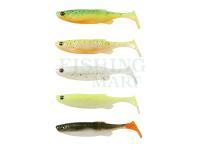 Soft Baits Savage Gear Fat Minnow T-Tail 10.5cm 11g 5pcs - Darkwater Mix