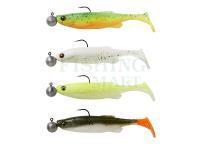 Lures set Savage Gear Fat Minnow T-Tail RTF 9cm 7g + 7.5g #2/0 - Darkwater mix