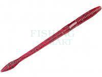Soft Baits Strike King KVD Perfect Plastics Finesse Worm 5 inch 12.5 cm - Red Bug