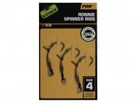 Przypony Fox Edges Ronnie Spinner Rigs #4 x 3pcs