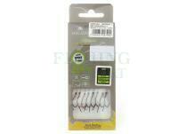 Mikado Method Feeder Rigs Braid Barbless MF13 with bayonet 10cm - #6