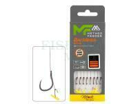 Przypony Mikado Method Feeder Rigs Braid MF14 Barbless z push stop - #4