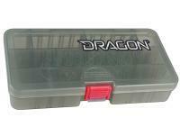 Pudełko na przynęty Dragon Gunsmoke-Red - L 18.6 x 10.3 x 3.4cm