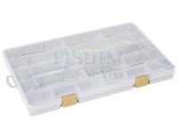 Westin W3 Tackle Box Grey/Clear - 35.5x22.5x3.5 cm