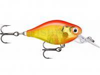 Wobler Rapala X-Light Crank Mid Runner 3.5cm - Gold Fluorescent Red