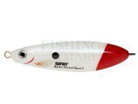 Lure Rapala Rattlin` Minnow Spoon 8cm - Pearl White Red Tail