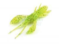 Soft baits Fishup Real Craw 1.5 - 055 Chartreuse/Black