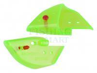 Rhys Davis Teaser Cut Bait Head - UV Magna Green Glow