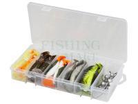 Savage Gear Cannibal Shad Kit 36pcs - S | 5.5 & 6.8cm | Mixed colors | #2: 2X 4G AND 1X 6G, #1: 1X 5G, 2X 7.5G