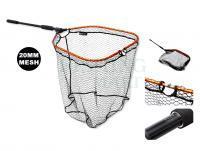 Landing Net Savage Gear Pro Finezze Foldable Net with Scale - L | 1sec | 20MM