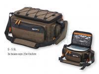 Savage Gear System Box Bags S - 5.5L | 3x boxes size 23x13x3cm | 5 bags PE