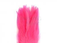 Feathers Wapsi Strung Rooster Saddles - fl.pink/white