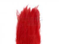 Feathers Wapsi Strung Rooster Saddles - red/white