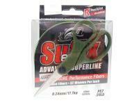 Braided Line Sufix 832 Advanced Superline with scissors 120m 0.13mm - Neon Lime