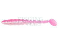 Soft baits Lunker City Swimmin Ribster  4 - #147 Bubblegum Shad