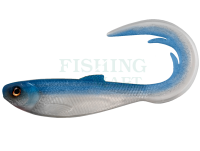 Soft Bait Headbanger FireTail v2 17 cm 46 g - Blue/withe