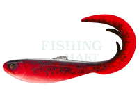 Soft Bait Headbanger FireTail v2 17 cm 46 g - Red/Black