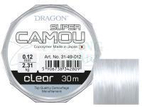 Żyłka Dragon Super Camou Clear 30m 0.20mm