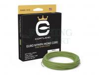 Linka muchowa Cortland Euro Nymph Mono Core | Gecko Green | 90ft | LEVEL .022