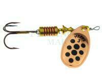 Spinner Mepps Aglia Decorees Copper / Black Dots - #4 | 9g