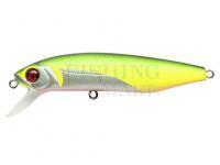 Wobler Pontoon21 Dexter Minnow 71S SR | 71mm 9.75g - R37 Flashing Chartreuse