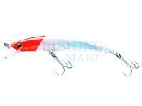 Wobler Yo-zuri Crystal 3D Minnow Sinking 90mm 10g | 3-1/2 inch 3/8 oz - Red Head (F1148-C5)