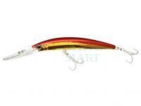 Wobler Yo-zuri Crystal Minnow Deep Diver 110mm 16g | 4-3/8 inch 9/16 oz - Gold Red (R1135-HGR)