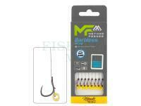 Przypony Mikado Method Feeder Rigs Braid MF14 Barbless z gumką - #12