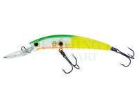 Wobler Yo-zuri Crystal Minnow Deep Diver Walleye 110mm 16g | 4-3/8 inch 9/16 oz - Banana Peel (R1206-BTCL)