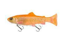 Soft Bait Savage Gear 3D Line Thru Pulsetail Trout 25cm 185g - Clear Golden Albino