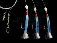 Dega Mackerel-Rig 3 Arms - Blue-Glitter