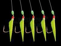 Dega Herring-Rig 5 arms - luminous dots - L