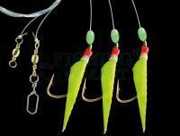 Dega Norway-Rig Real Fish Skin 3/0 - Yellow