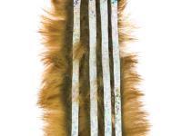 Hareline Bling Rabbit Strips - Gold Variant with Holo Silver Accent