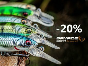 Discount -20%: Savage Gear, Westin, Dragon and Meiho Versus!