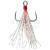 Mustad Kotwiczki In-Line Triple Grip Feathered