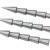 Mikado Tungsten sinker pins Jaws